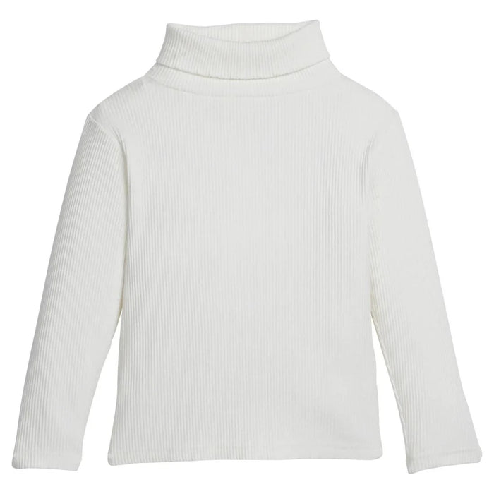 Bisby Ribbed Turtleneck Ivory