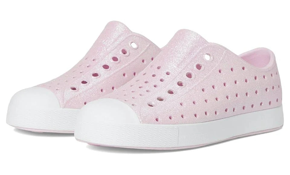Native Jefferson Bio-Bling Barely Pink Bling/Shell White