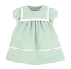 SOPHIE & LUCAS POPLIN CLASSIC DRESS GREEN