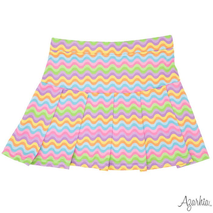 AZARHIA TENNIS SKORT SPRING WAVES