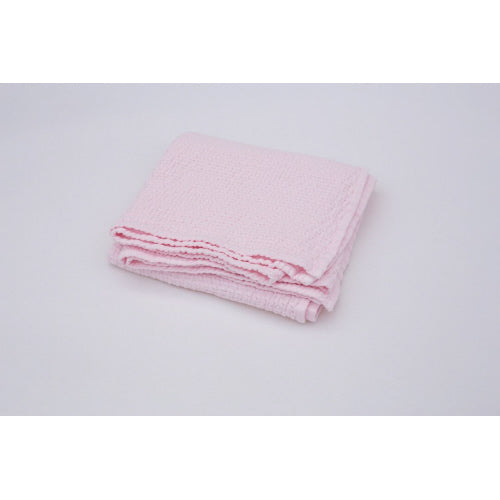 A SOFT IDEA CRIB BLANKET PINK