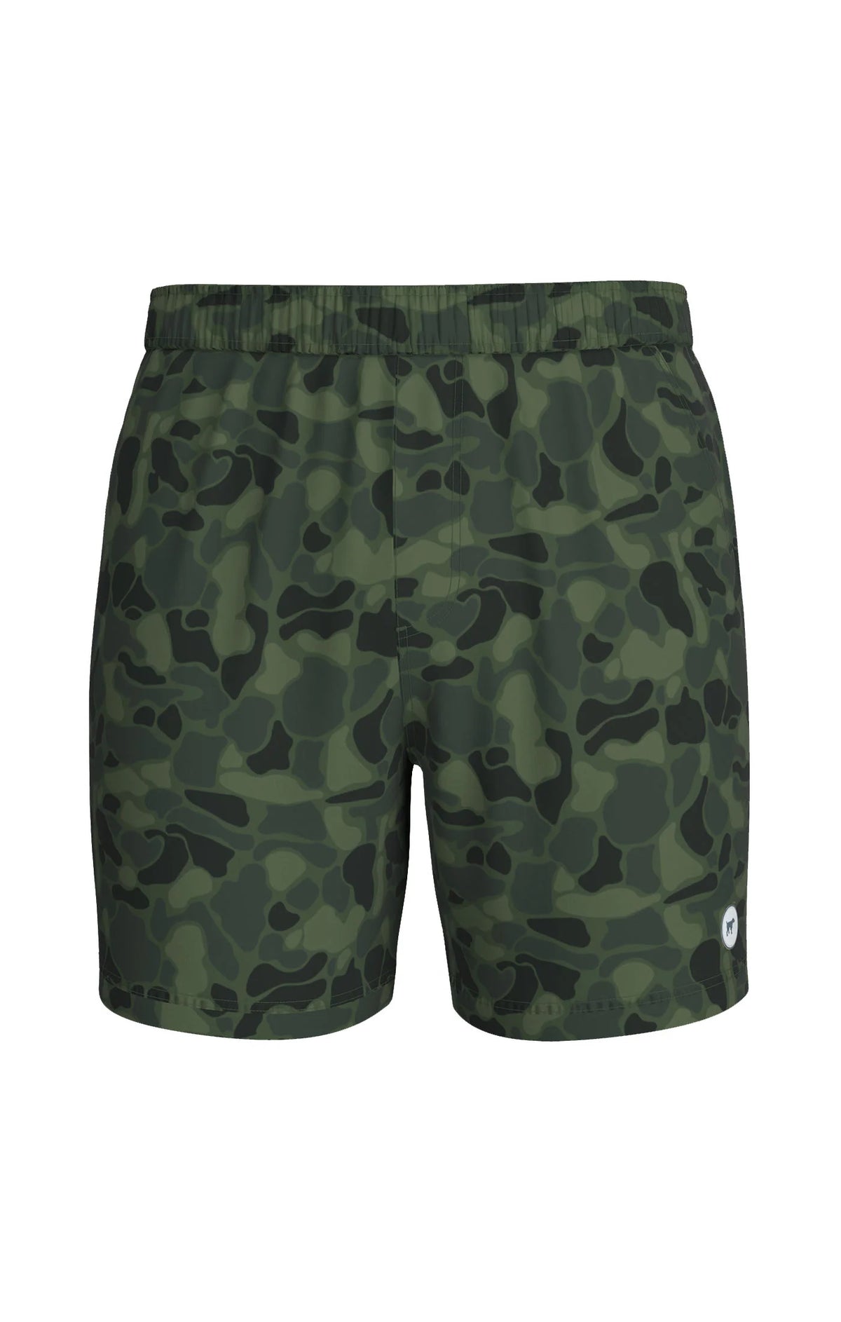 Sun Washed Short Camo Green