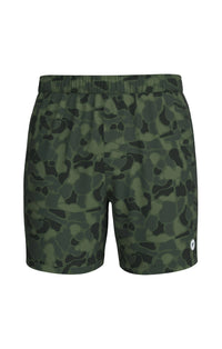 Sun Washed Short Camo Green