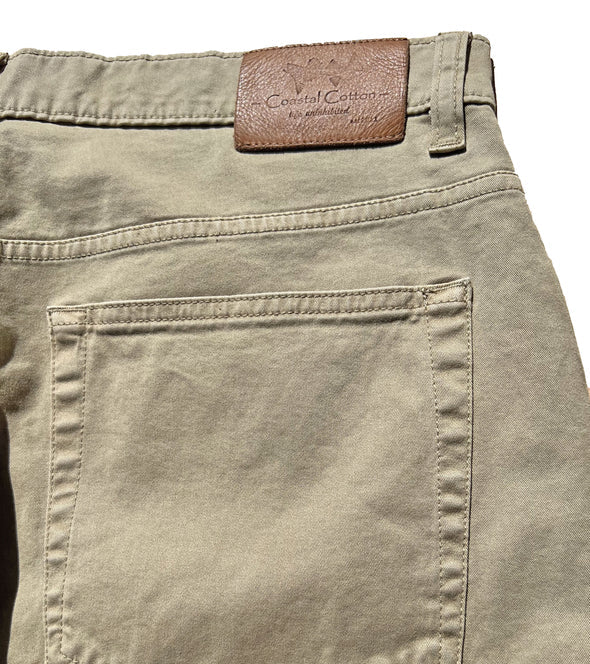 COASTAL COTTON YOUTH KHAKI FIVE POCKET PANT