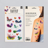 TATTLY BUTTERFLY FRENZY SHEET TATTOO