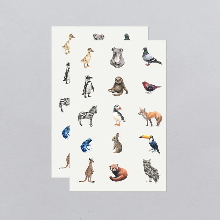 TATTLY MINI ANIMAL KINGDOM TATTOO PAIR