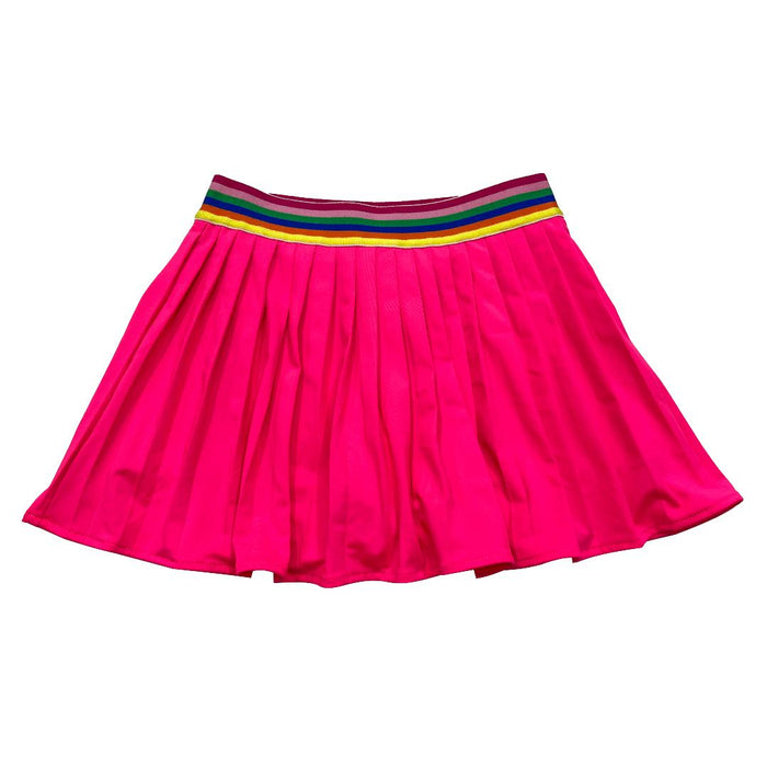 LITTLE OLIN TENNIS FUCHSIA SKORT