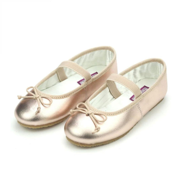 LAMOUR ALIA BALLERINA FLAT ROSE GOLD.