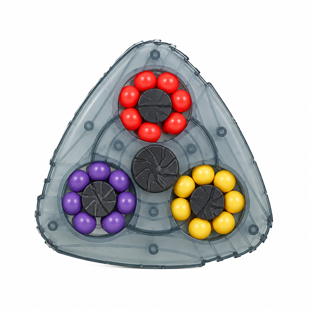 Triangular Rubik's Cube Sensory Fidget Spinner Toy