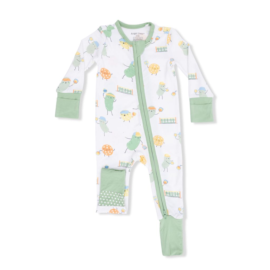 PICKLES PLAYING PICKLEBALL CONVERTIBLE ROMPER