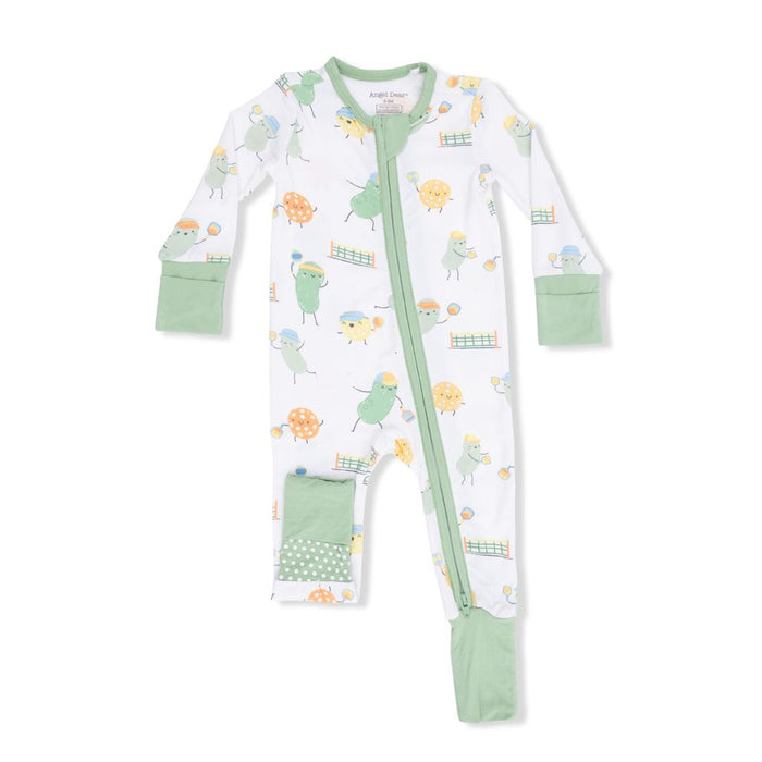 PICKLES PLAYING PICKLEBALL CONVERTIBLE ROMPER