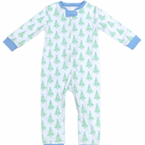 Christmas Tree Jammies - Zip Up -Boys