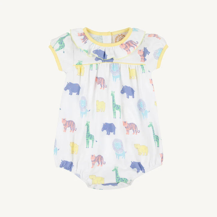 RAMONA RUFFLE BUBBLE WITTLE WILD ONE/LAKE WORTH YELLOW