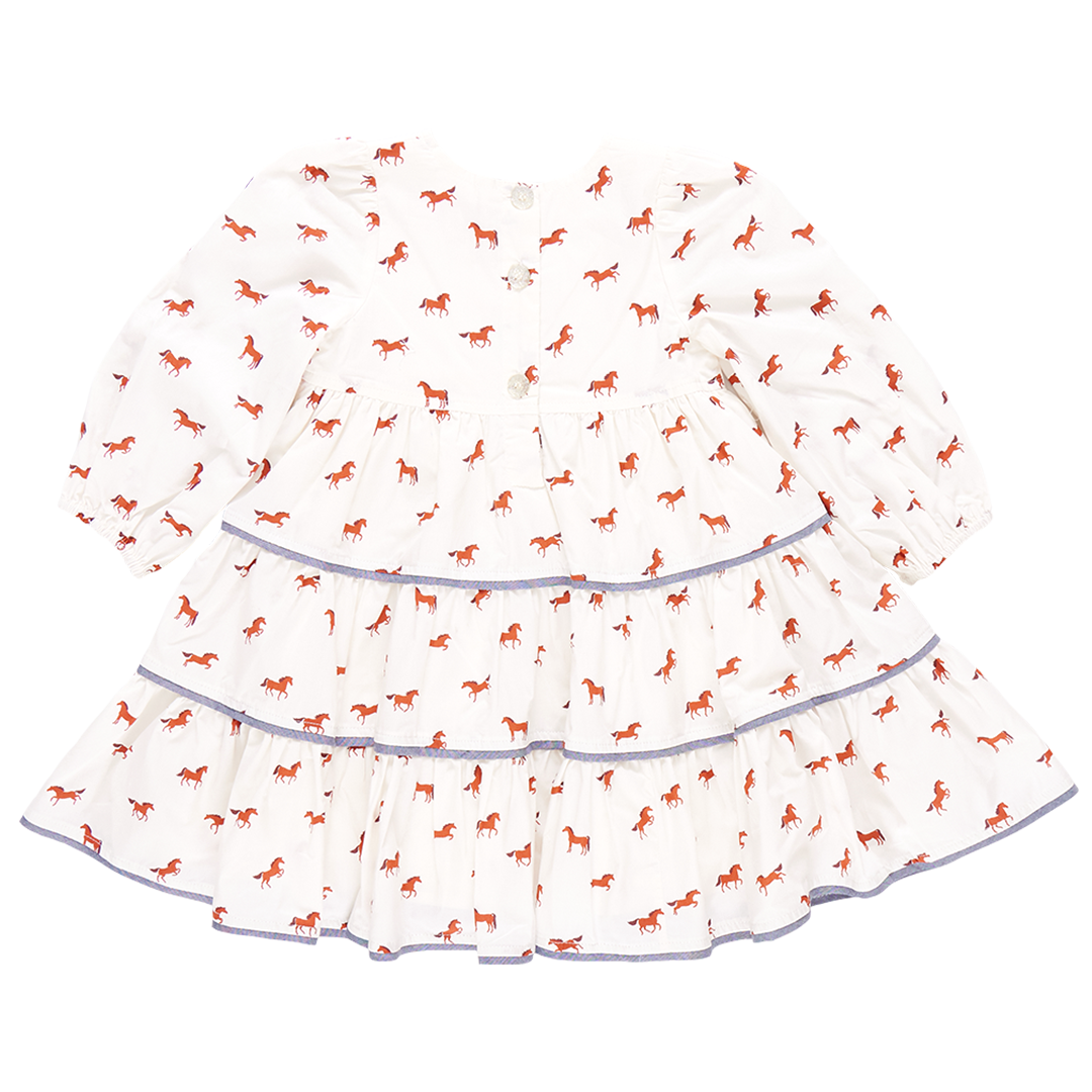 PINK CHICKEN JULIA DRESS TINY HORSES