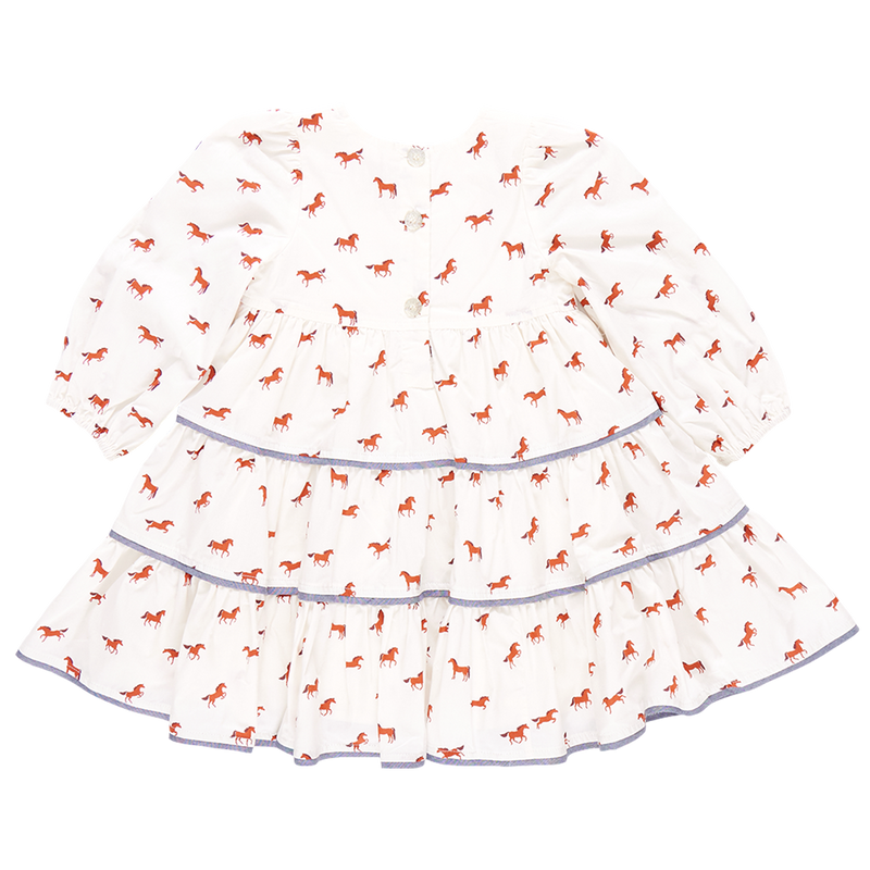 PINK CHICKEN JULIA DRESS TINY HORSES