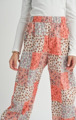 SADIE & SAGE TWEEN PATCHWORK PANTS