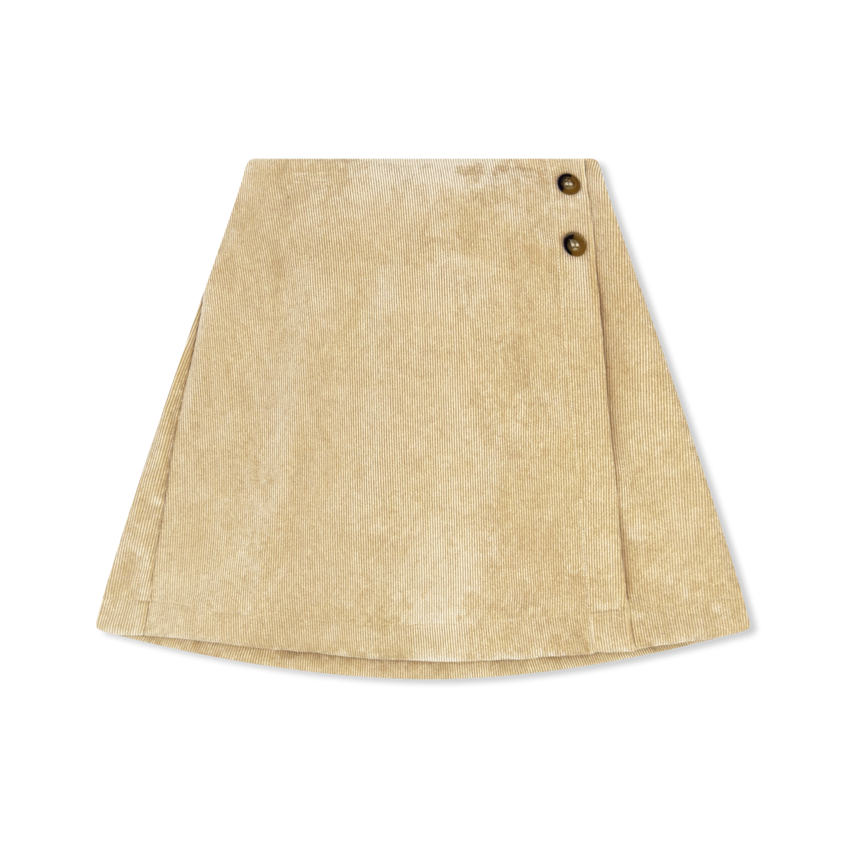 SET PROPER JULIA SKIRT ALEXANDRIA KHAKI CORD