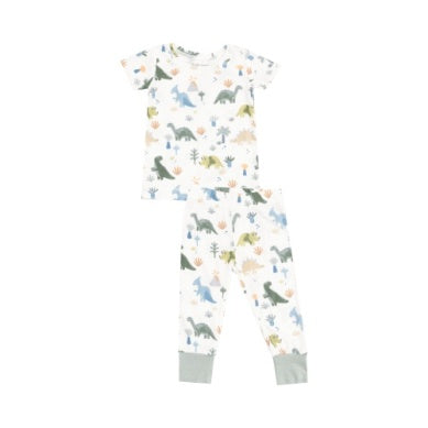 ANGEL DEAR SOFT DINOS S/S LOUNGEWEAR SET