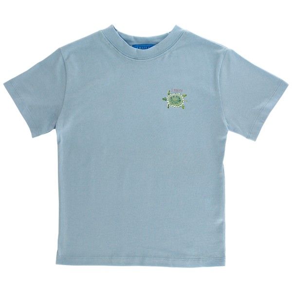 J.BAILEY GIRLS LOGO TEE TURTLES ON BAYBERRY