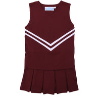 Cheer Uniform Set Maroon