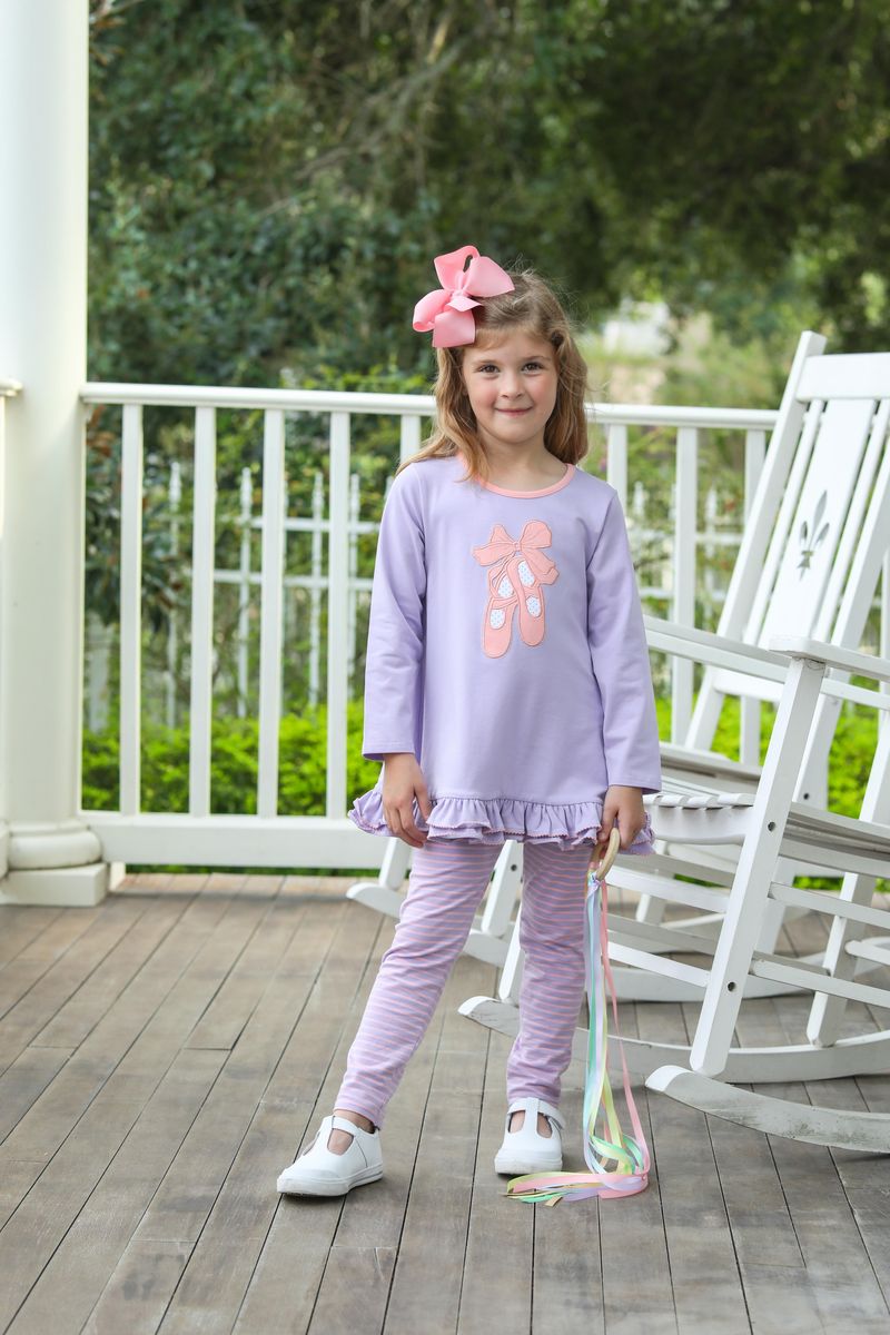TROTTER STREET BALLET SLIPPER PANTS SET