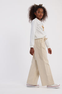 MOLLY BRACKEN VELVET PAPER BAG PANTS