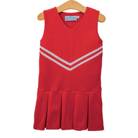 Cheer Uniform Dress Red