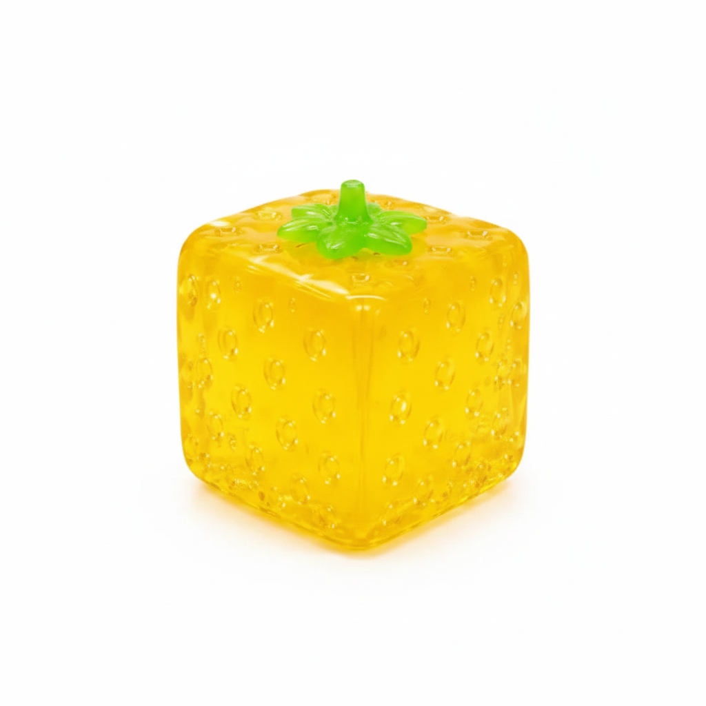 Top Trenz Super Duper Sugar Squisher Plush Fruit Cubes
