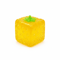Top Trenz Super Duper Sugar Squisher Plush Fruit Cubes