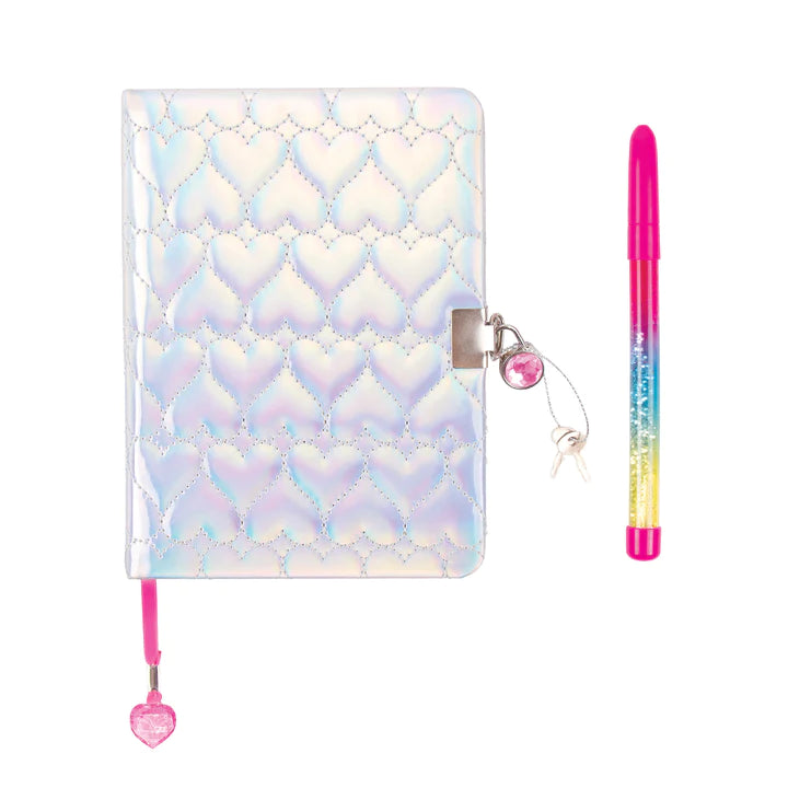 3C4G QUILTED LOCKING JOURNAL & PEN