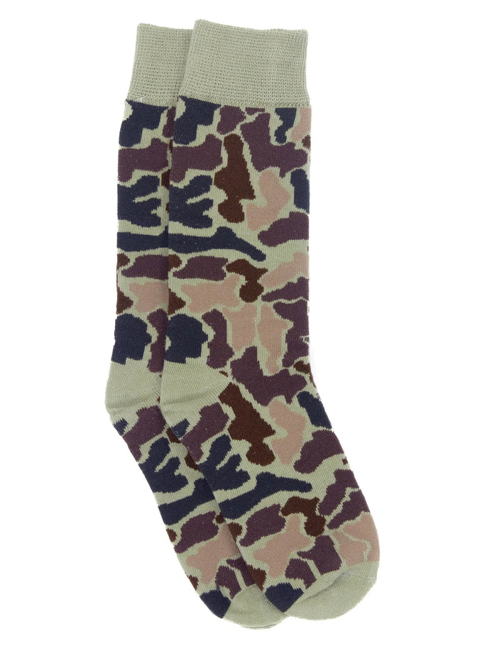 PROPERLY TIED LUCKY DUCKS SOCK VINTAGE CAMO
