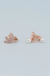 GREAT PRETENDERS BOUTIQUE DAZZLE CLIP ON EARRINGS