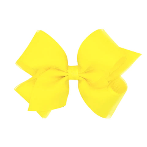 WEE ONES GROSGRAIN LEMON BOW LEM