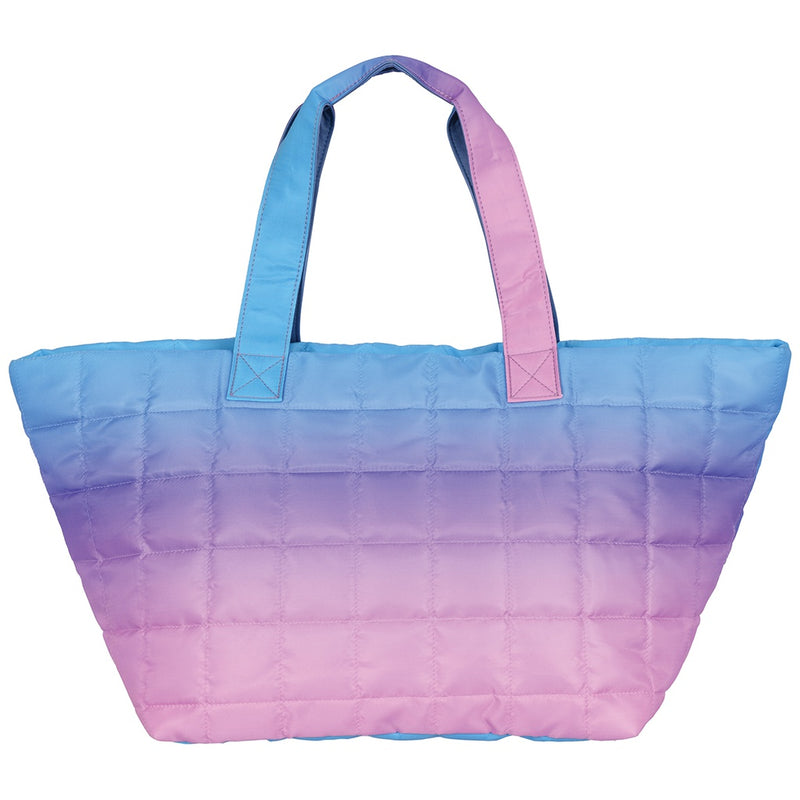 ISCREAM PURPLE OMBRE QUILTED OVERNIGHT BAG