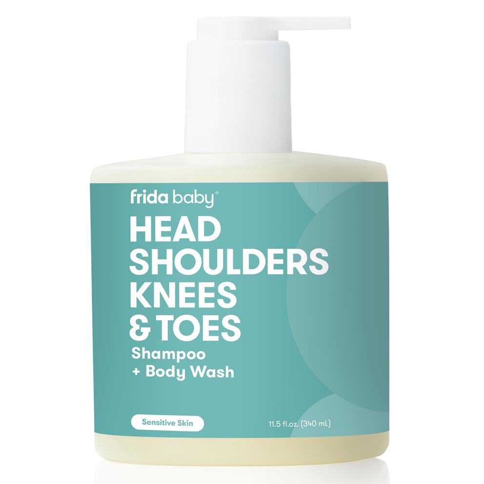 FRIDABABY HEAD SHOULDERS KNEES & TOES SHAMPOO + BODY WASH