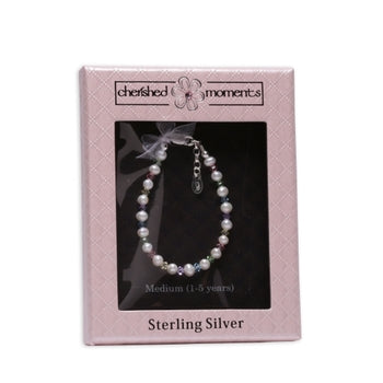 CHERISHED MOMENTS STELLA STERLING SILVER BRACELET