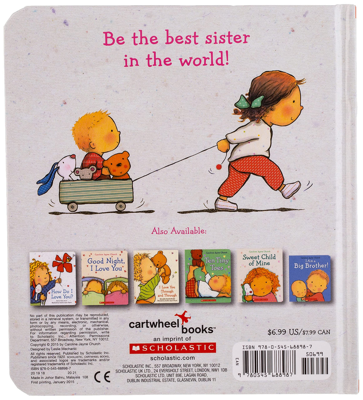 I AM A BIG SISTER BOOK