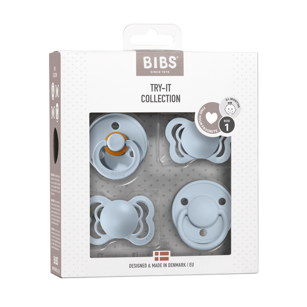 BIBS TRY IT COLLECTION BABY BLUE