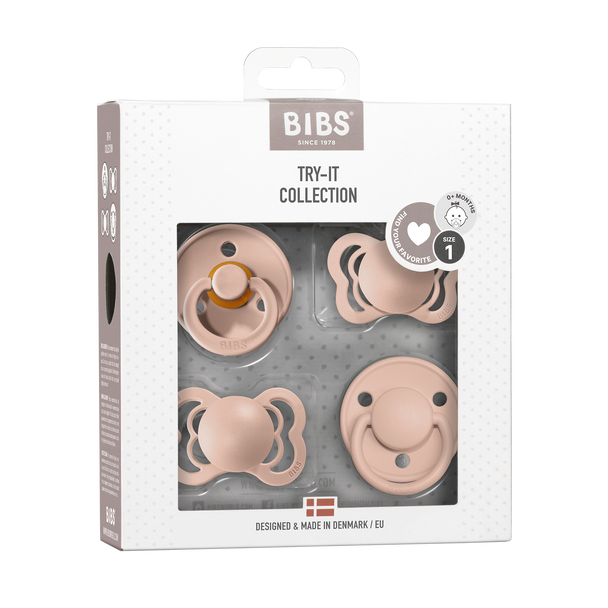 BIBS TRY IT COLLECTION BLUSH
