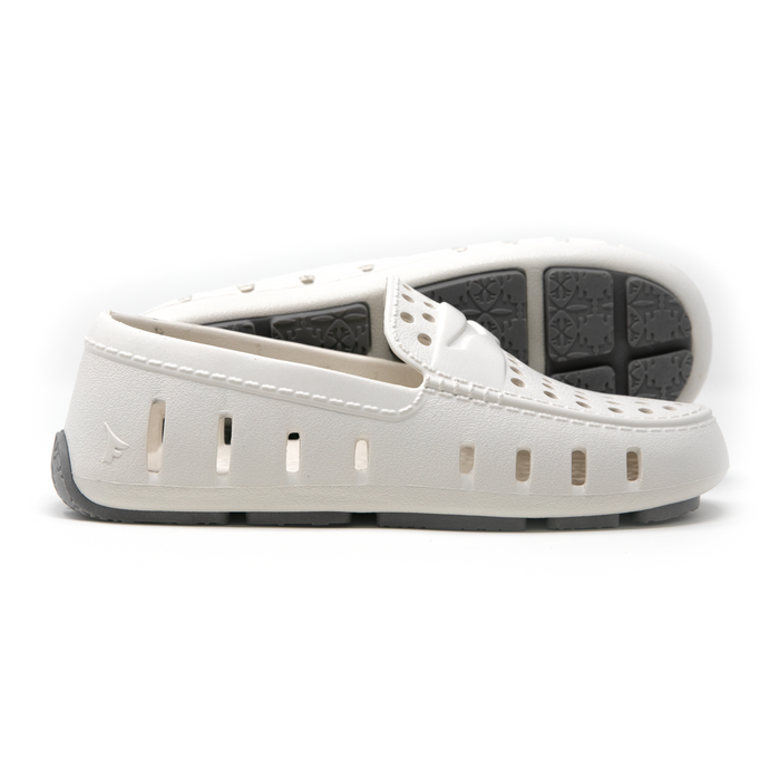 FLOAFER PRODIGY DRIVER BRIGHT WHITE/HARBOR MIST GREY