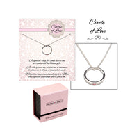 CHERISHED MOMENTS CIRCLE OF LOVE KEEPSAKE NECKLACE