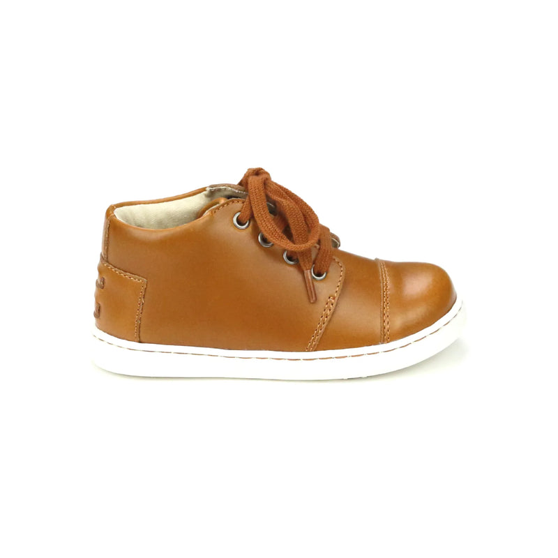 LAMOUR EVAN MID TOP SNEAKER CAMEL.