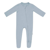 KYTE BABY ZIPPERED FOOTIE FOG