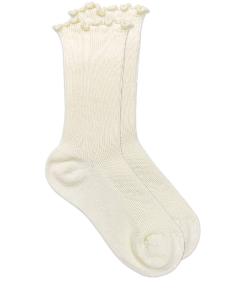 JEFFERIES SOCKS SEAMLESS RIPPLE EDGE TURN CUFF