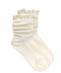 JEFFERIES SOCKS SEAMLESS RIPPLE EDGE TURN CUFF