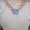 GREAT PRETENDERS BUTTERFLY WISHES BFF NECKLACE