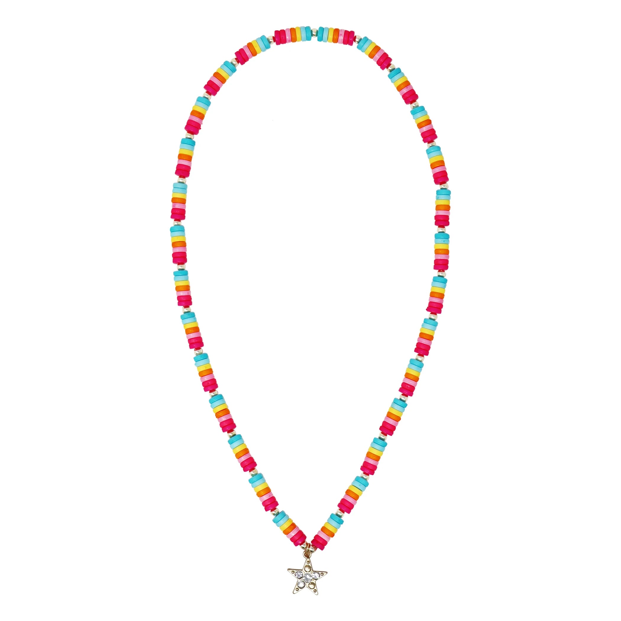 Rainbow star necklace deals