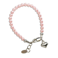 CHERISHED MOMENTS SERENITY 2 PINK STERLING SILVER BRACELETS