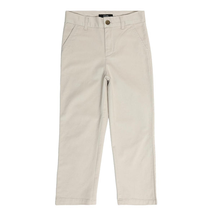 PEDAL CHINO PANT STONE