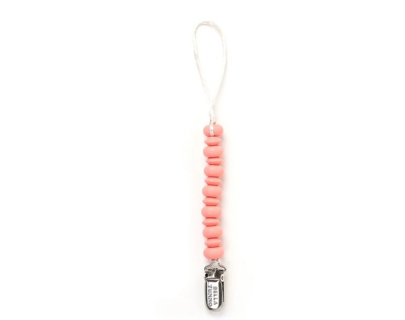 BELLA TUNNO PACIFIER CLIP PINK